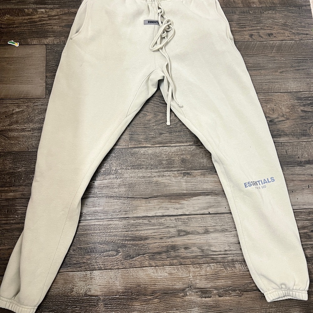 Men’s Essentials Light Beige Joggers